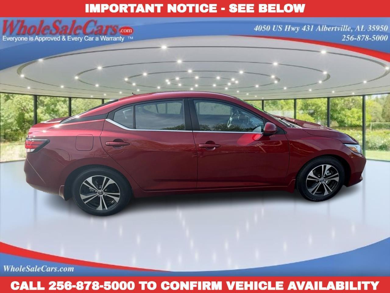 2022 Nissan Sentra SV 4D Sedan