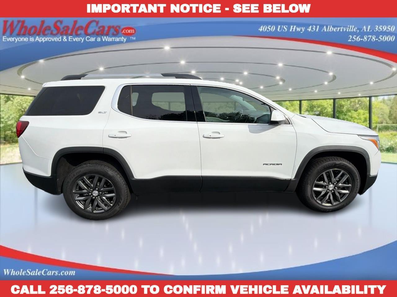 2019 GMC Acadia SLT1 4D SUV FWD