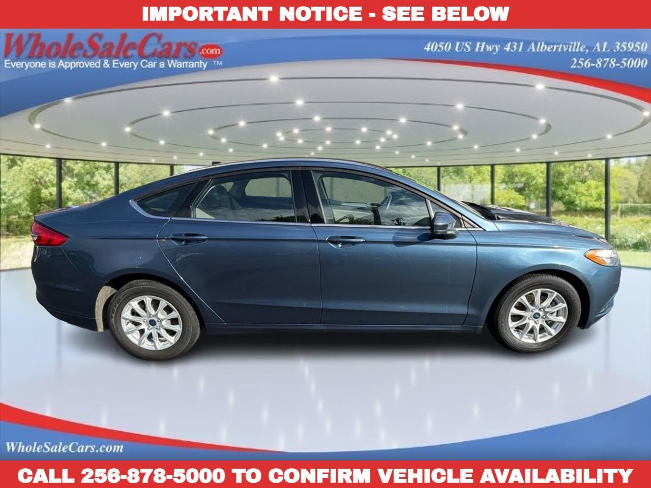 2018 Ford Fusion S 4D Sedan