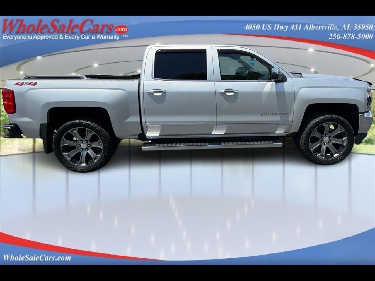2018 Chevrolet Silverado 1500 LTZ Crew Cab 4WD