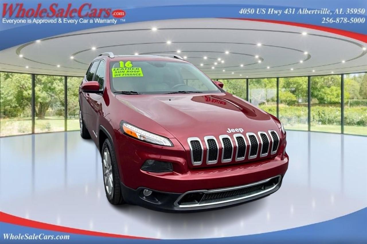 Jeep Cherokee Limited 4D SUV FWD 2016
