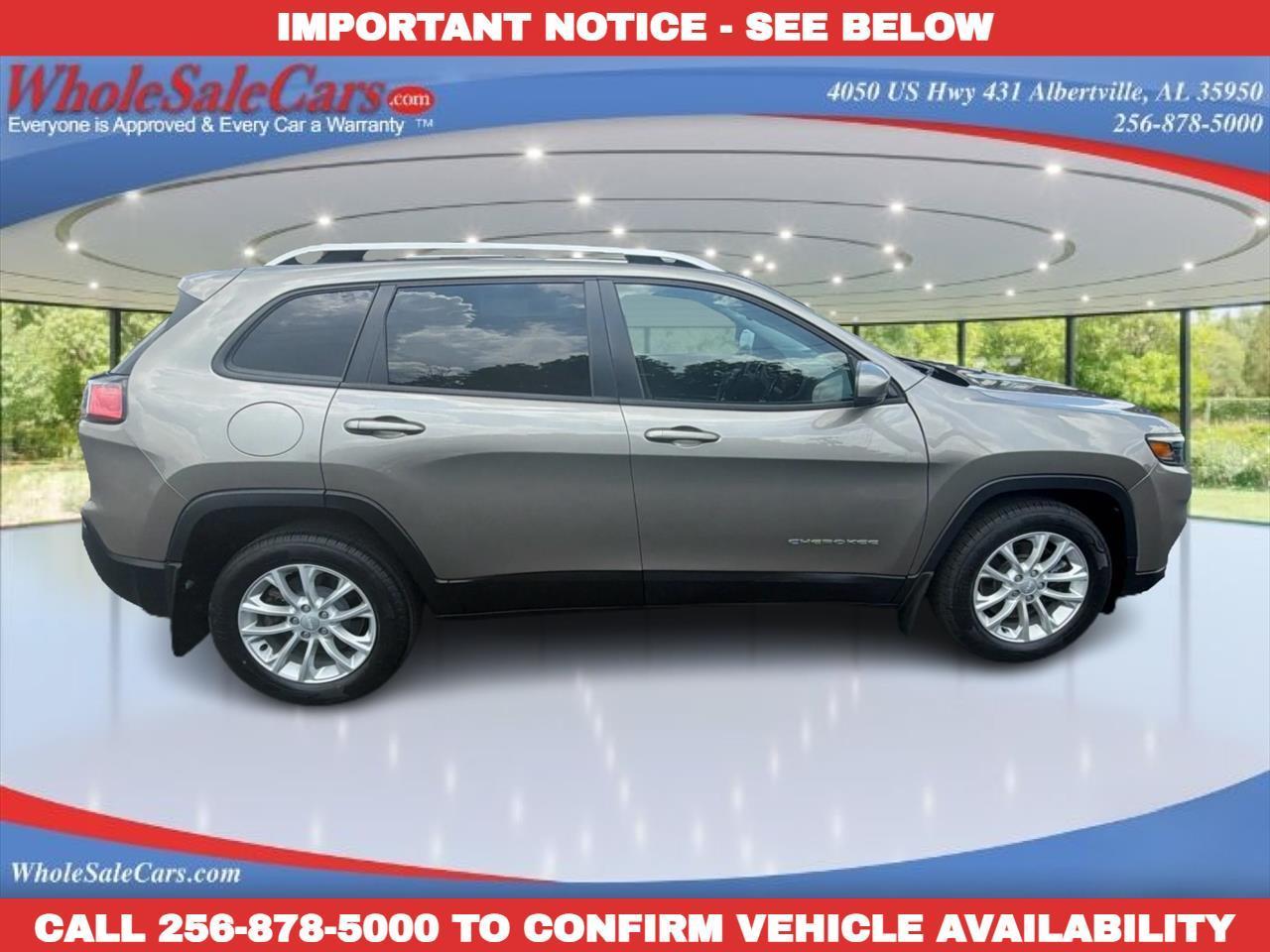 2021 Jeep Cherokee Latitude 4D SUV FWD