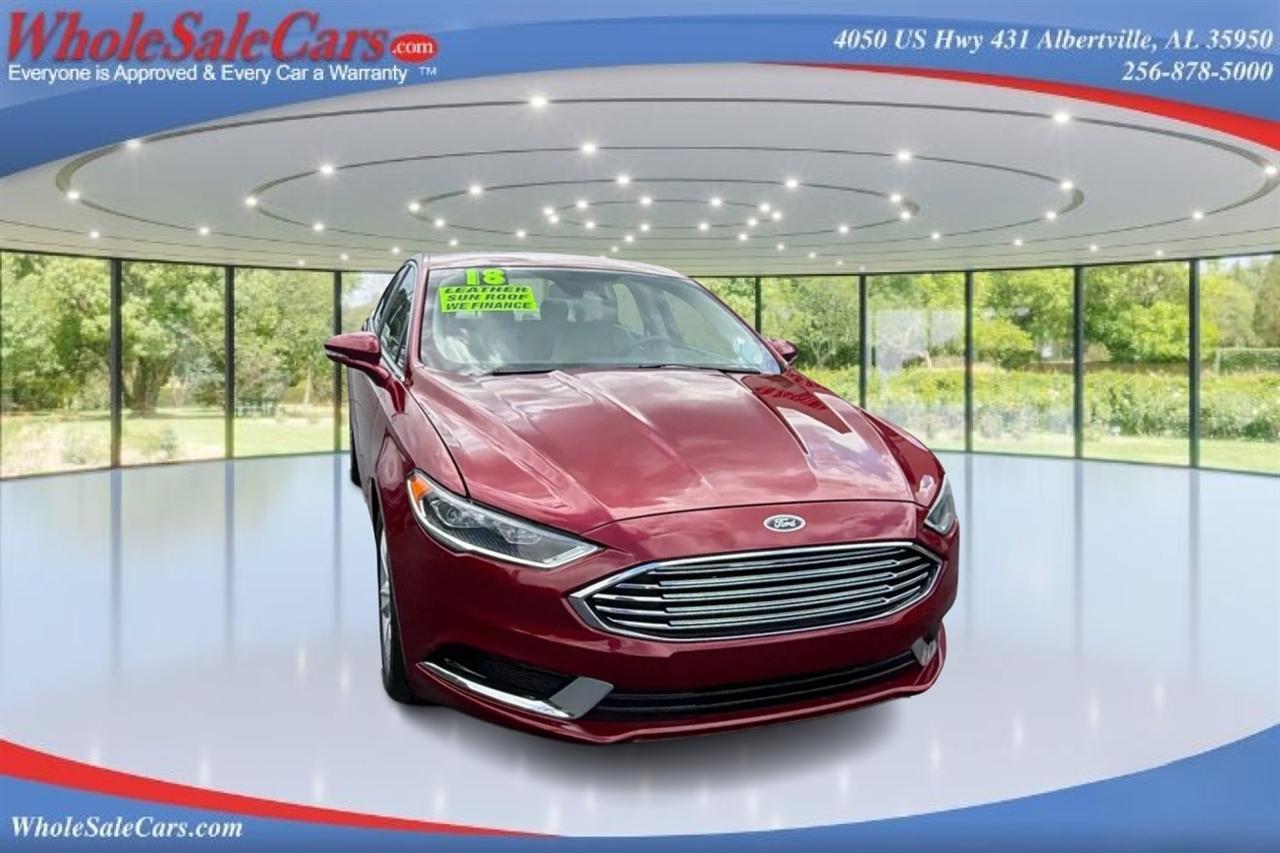 Ford Fusion SE 4D Sedan 2018