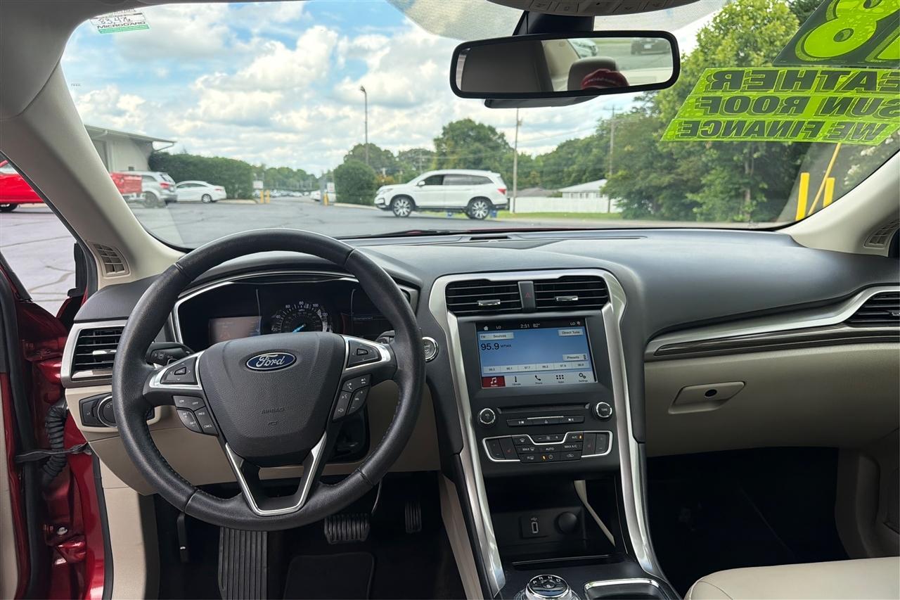 Ford Fusion SE 4D Sedan 2018