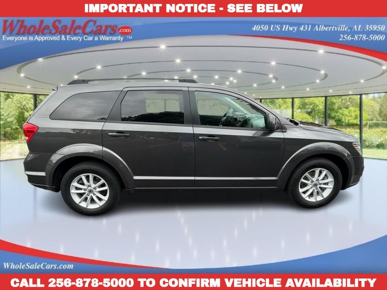 2018 Dodge Journey SXT 4D SUV FWD