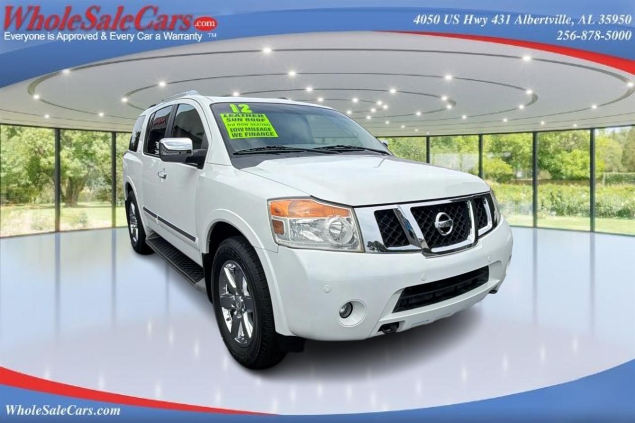 Nissan Armada Platinum 4D SUV RWD 2012