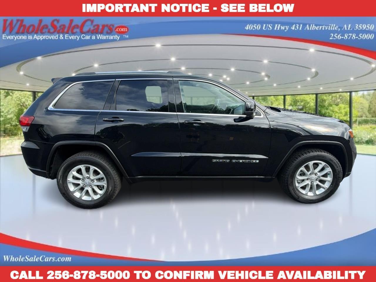 2021 Jeep Grand Cherokee Laredo 4D SUV RWD