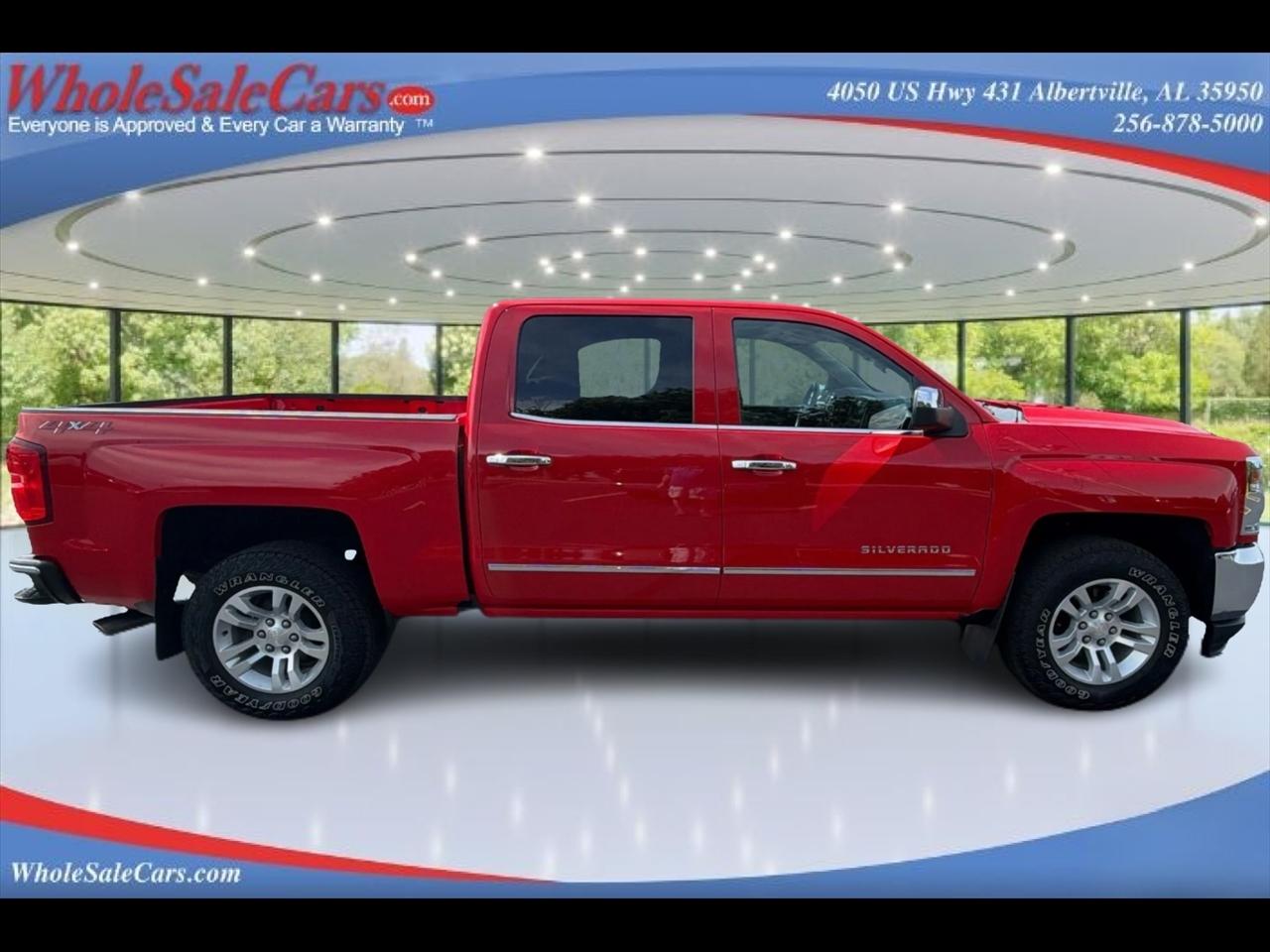 2018 Chevrolet Silverado 1500 LTZ Crew Cab 4WD