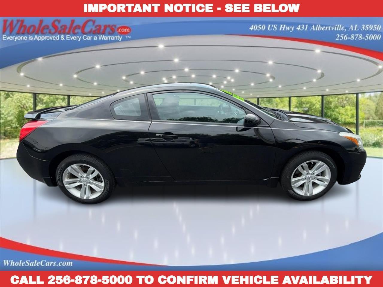 2013 Nissan Altima S 2D Coupe 2.5L