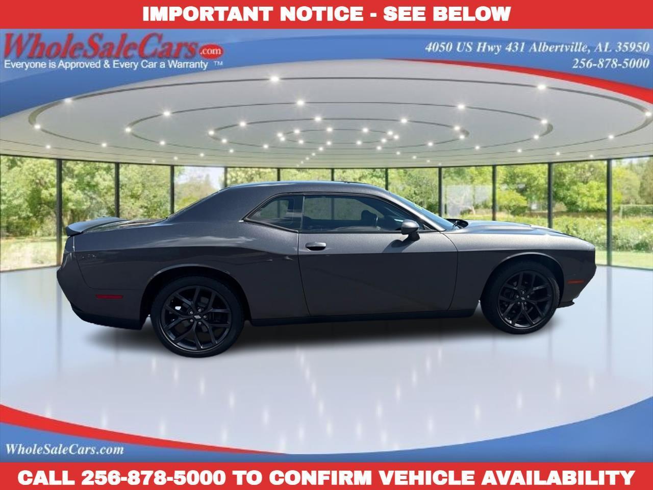 2020 Dodge Challenger SXT 2D Coupe