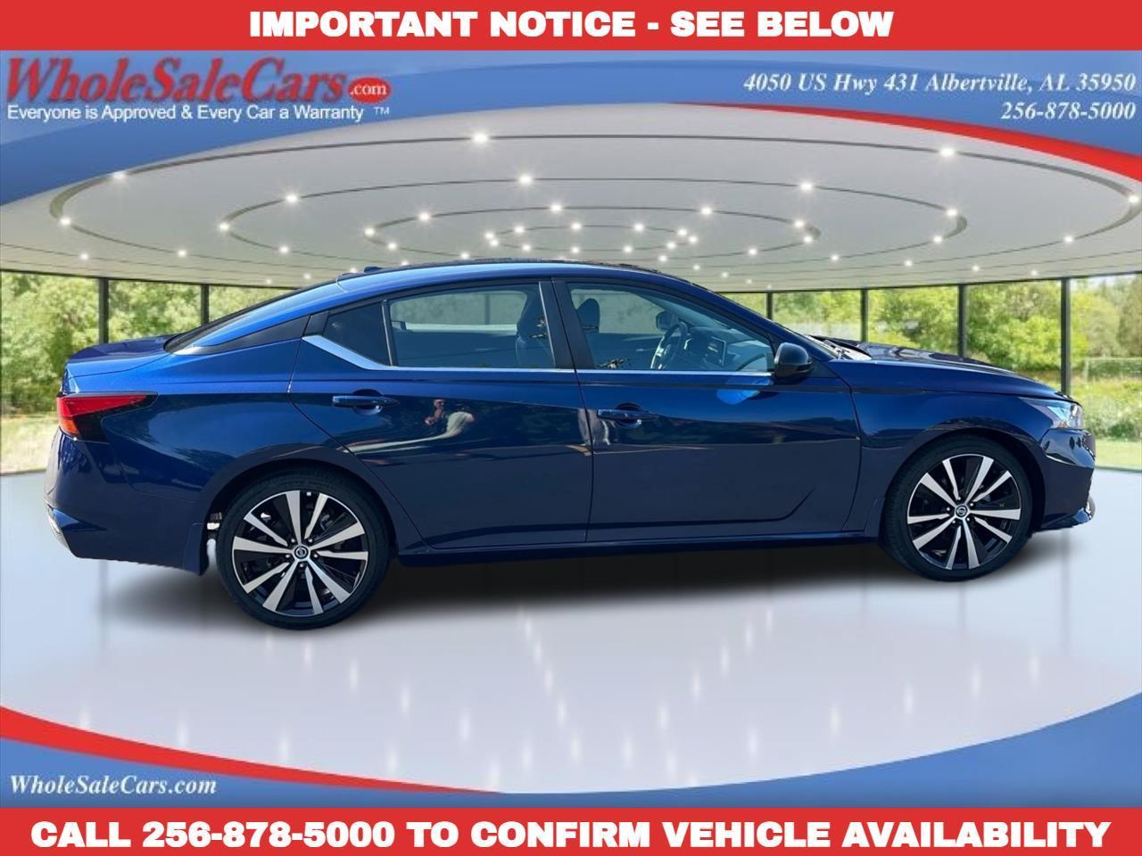 2021 Nissan Altima SR 4D Sedan 2.5