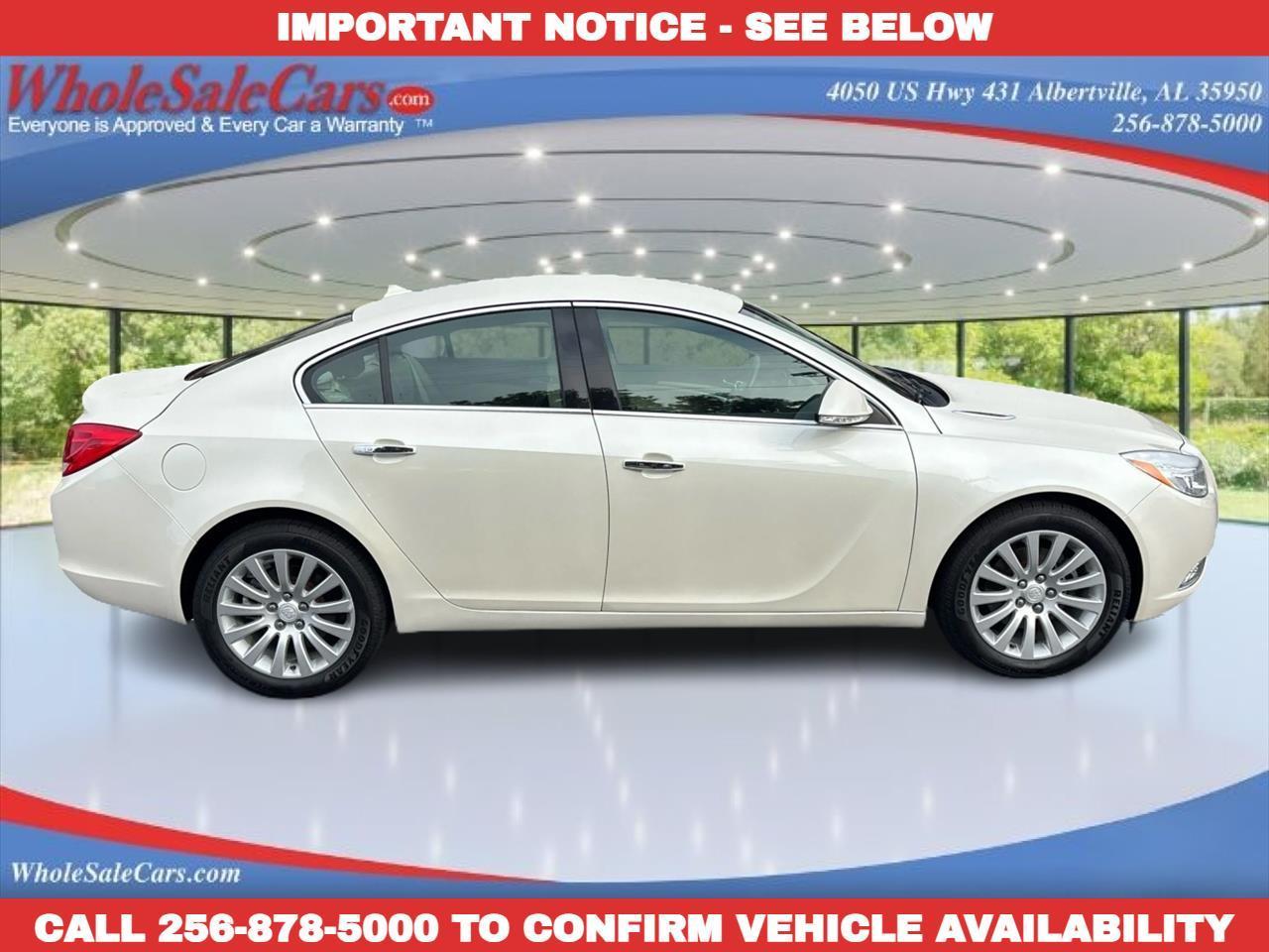 2013 Buick Regal Turbo 4D Sedan