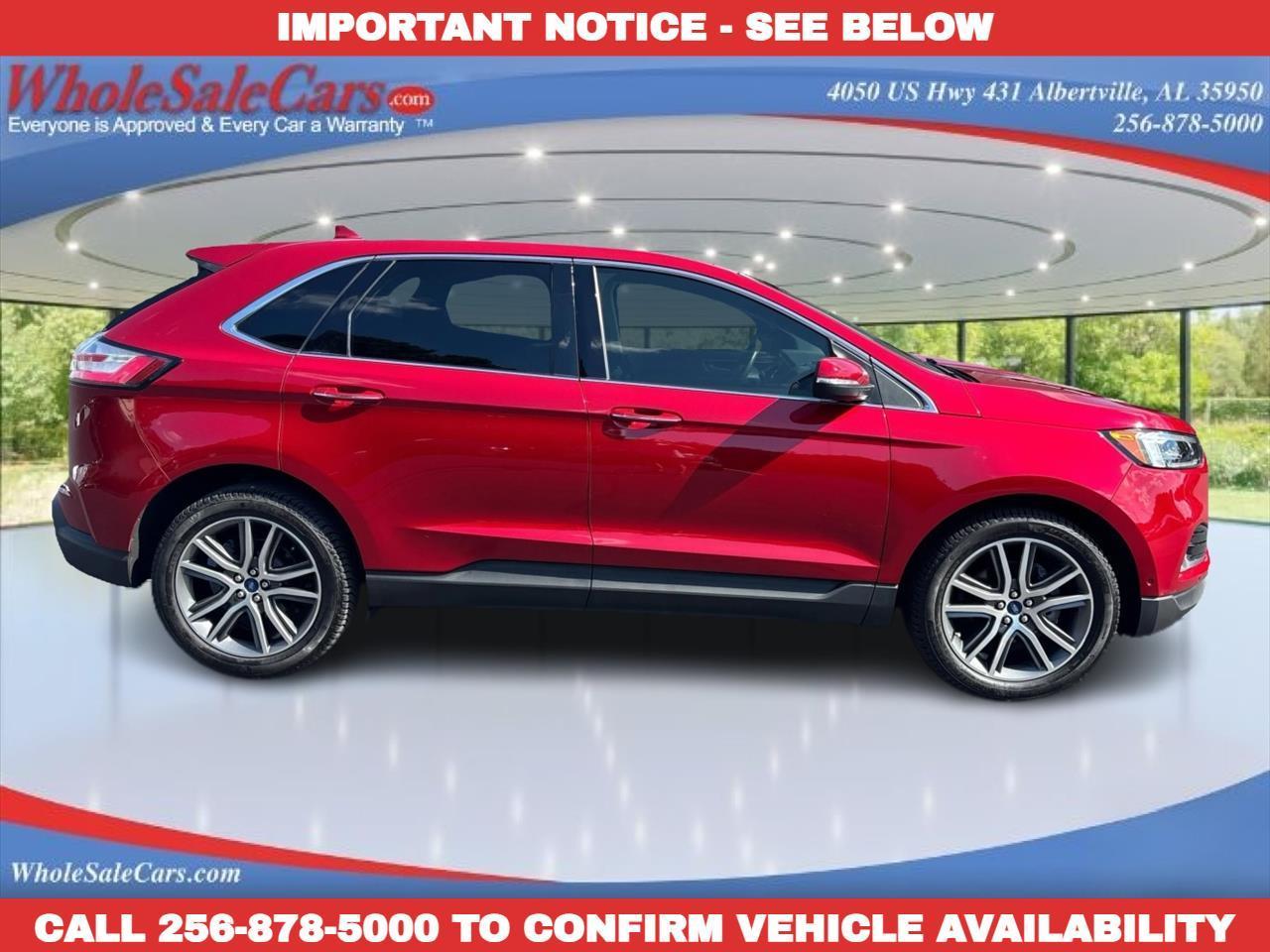 2020 Ford Edge Titanium 4D SUV FWD
