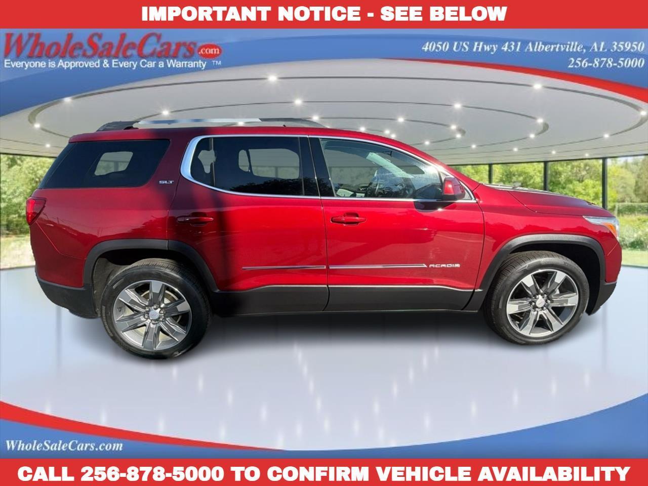 GMC Acadia FWD 4dr SLT w/SLT-2 2019