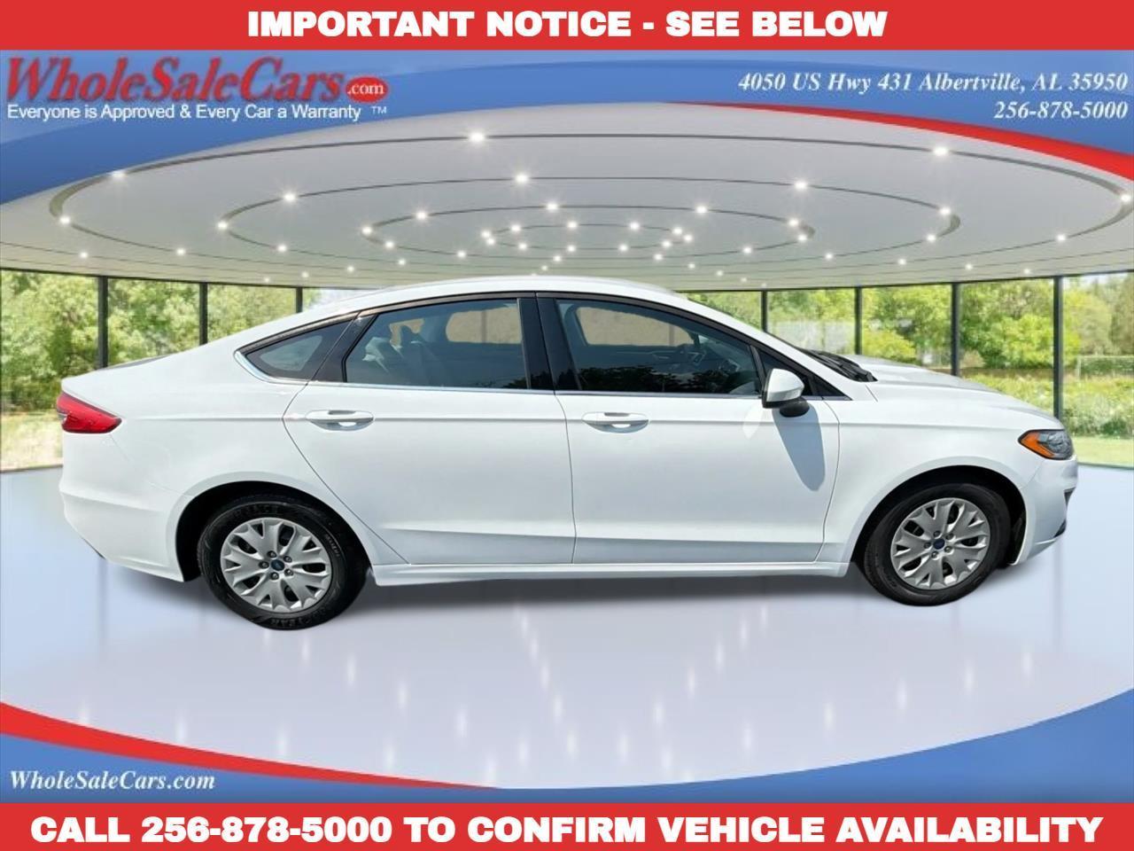 2019 Ford Fusion S 4D Sedan