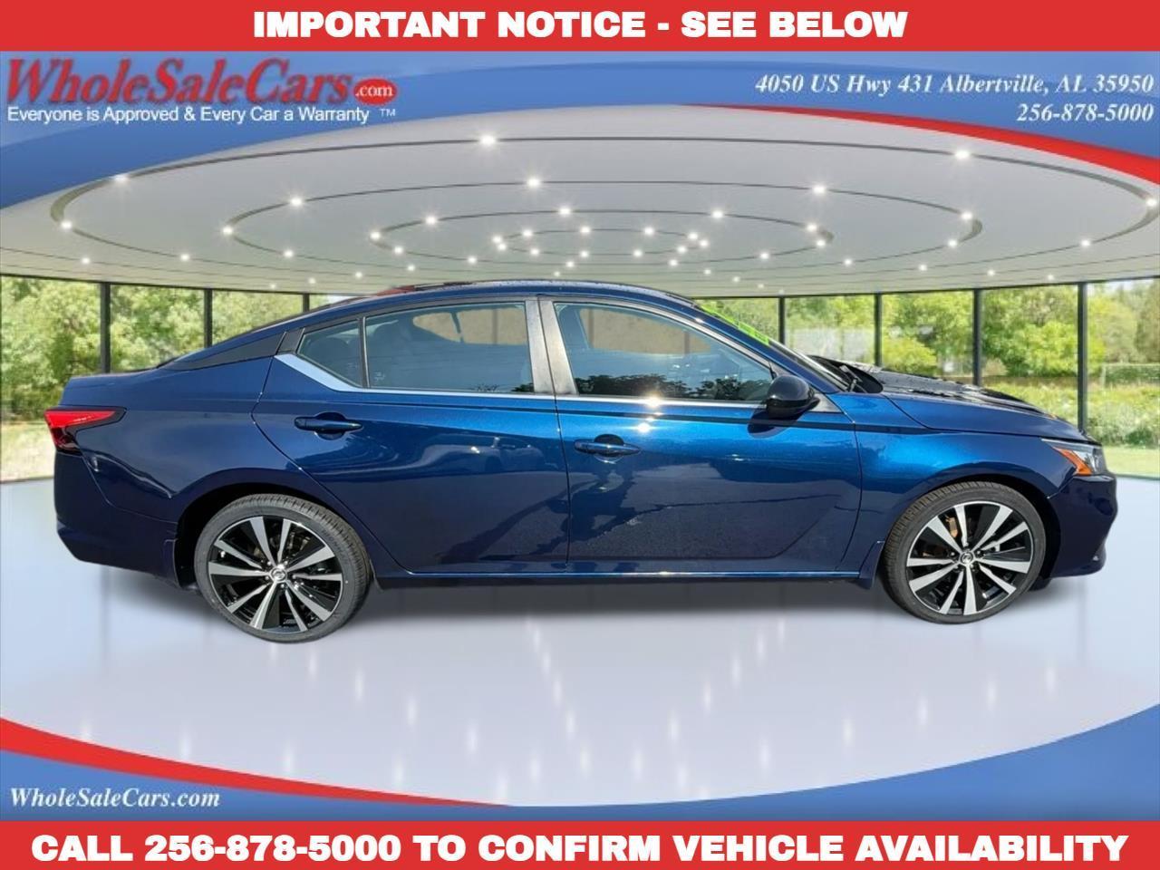 2022 Nissan Altima SR 4D Sedan AWD 2.5