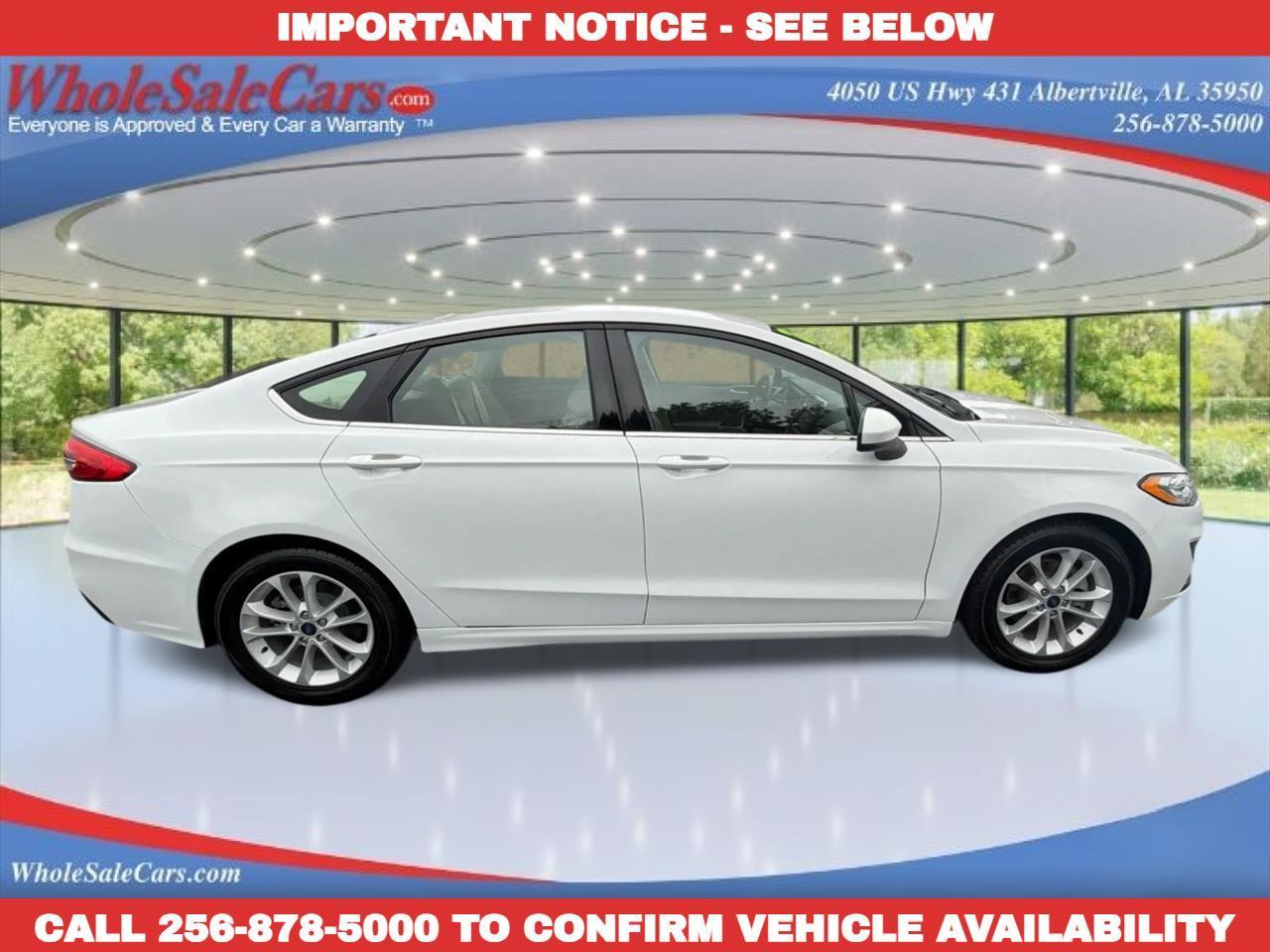2020 Ford Fusion SE 4D Sedan