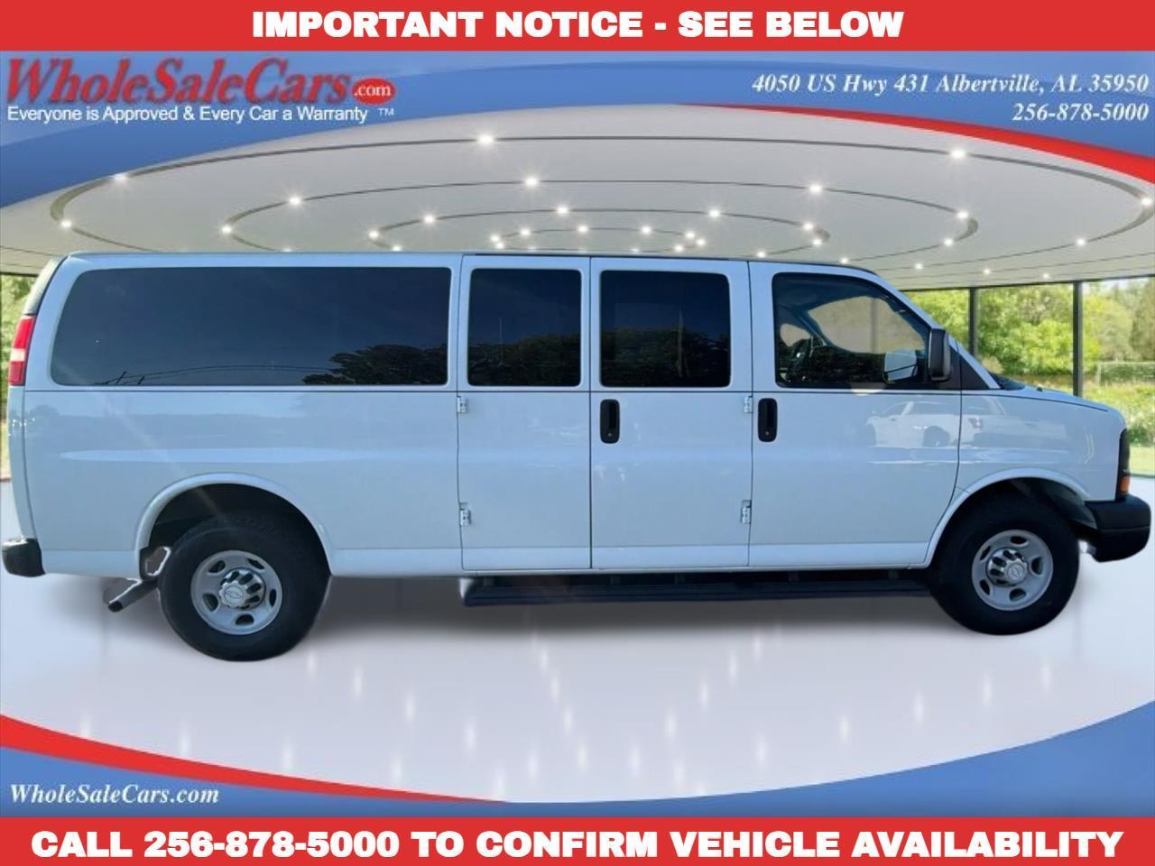 2015 Chevrolet G3500 Vans Express Ext Wagon