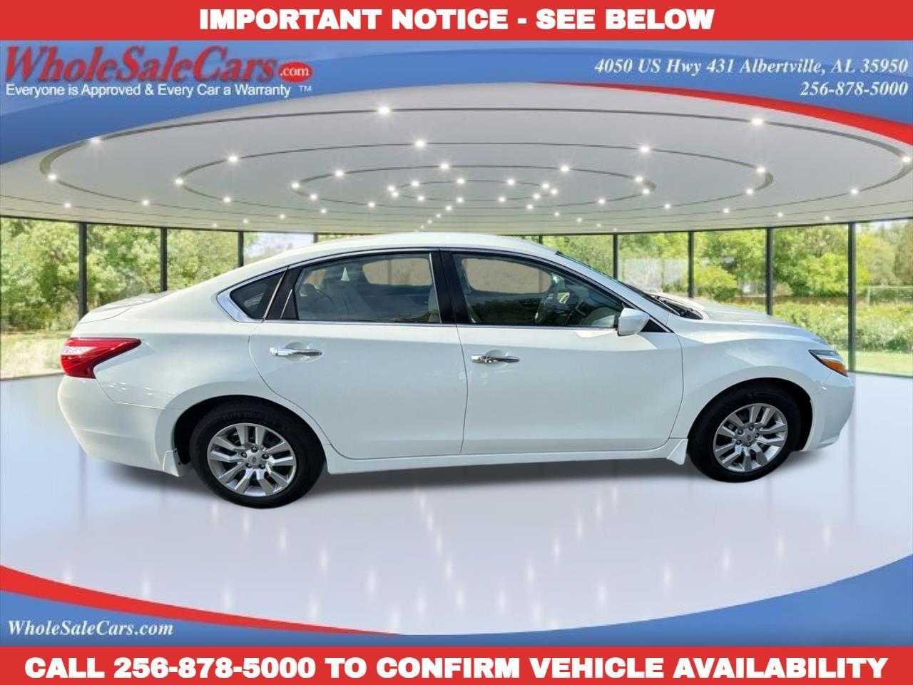 2016 Nissan Altima S 4D Sedan 2.5