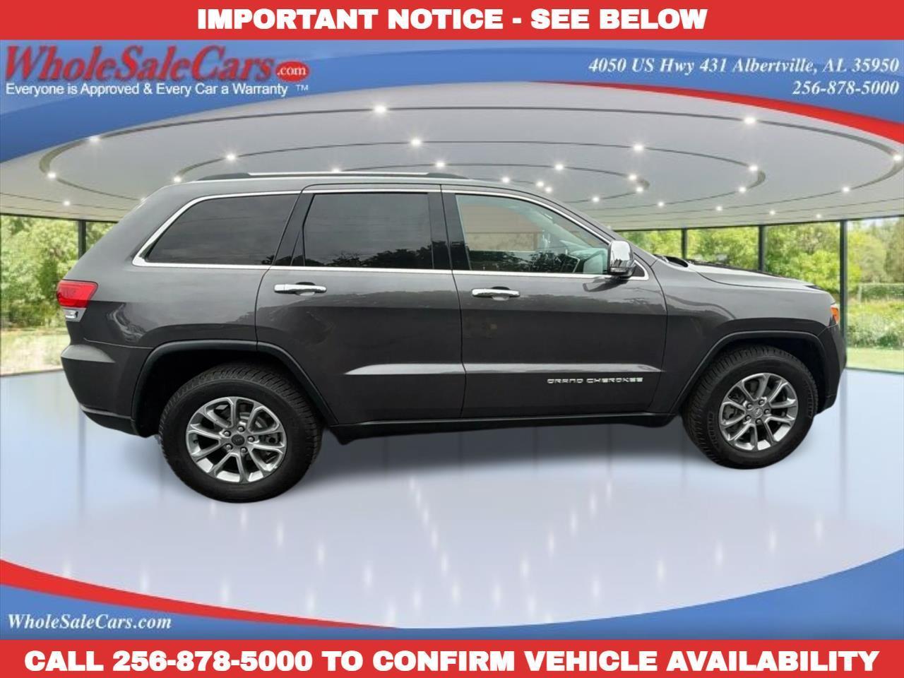 2016 Jeep Grand Cherokee Limited 4D SUV RWD