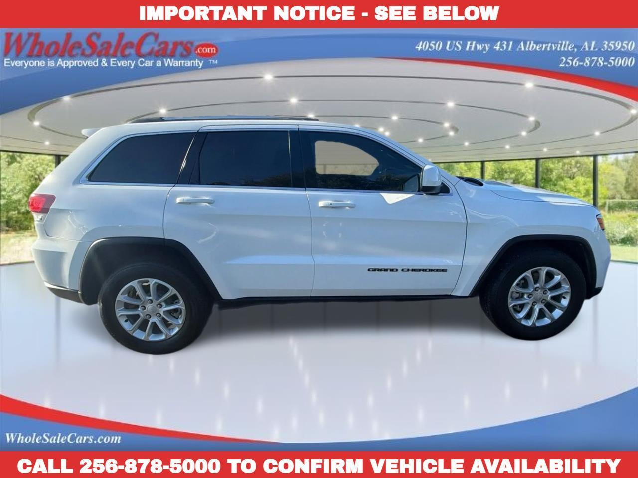 Jeep Grand Cherokee Laredo 4D SUV RWD 2021