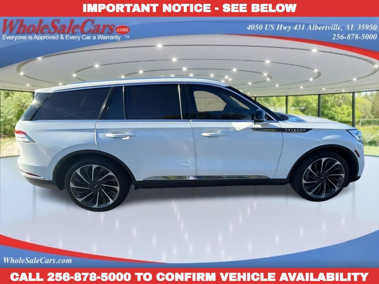2021 Lincoln Aviator Reserve 4D SUV RWD