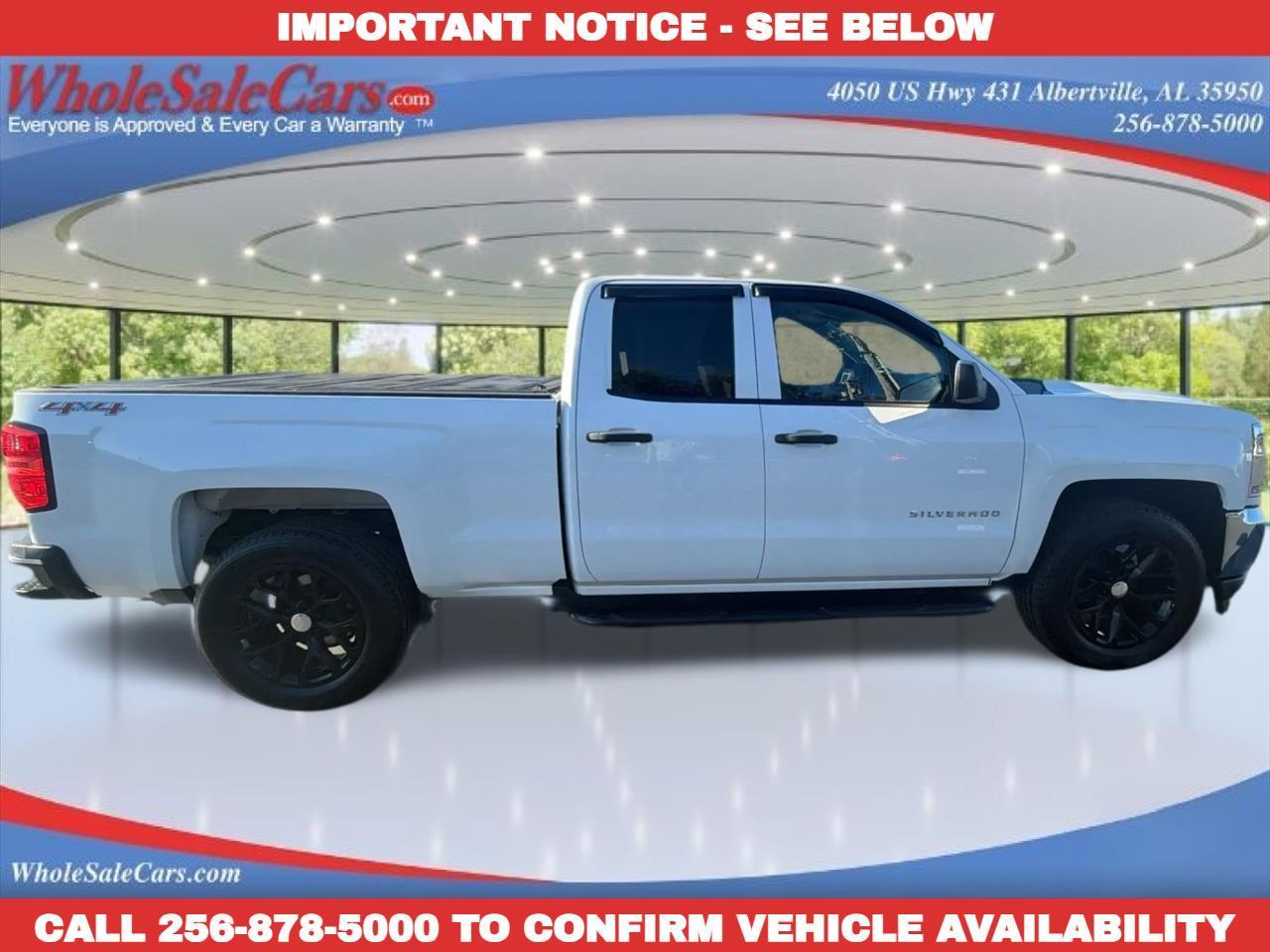 2016 Chevrolet Silverado 1500 W/T Double Cab 4WD