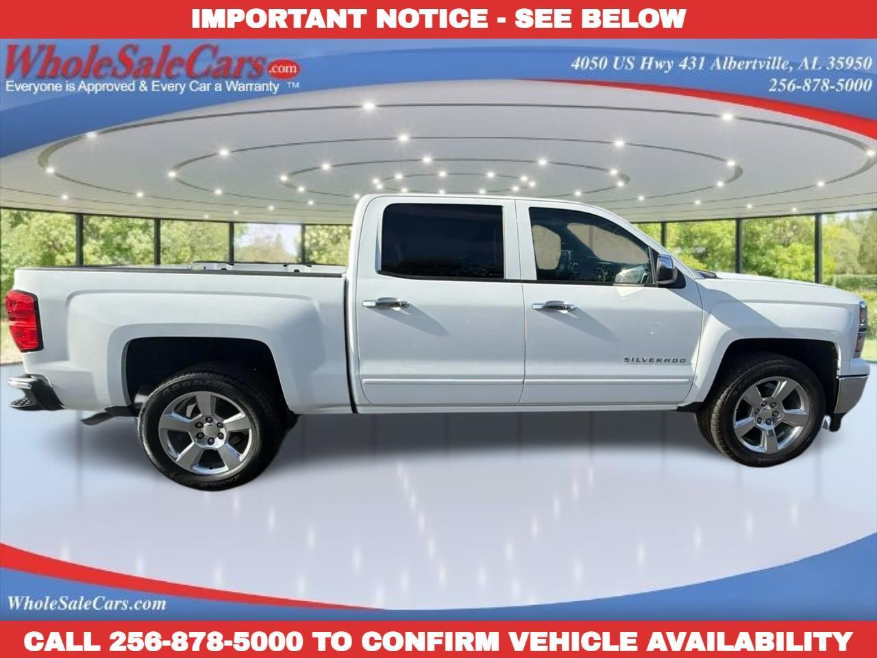 2015 Chevrolet Silverado 1500 LT Crew Cab 2WD