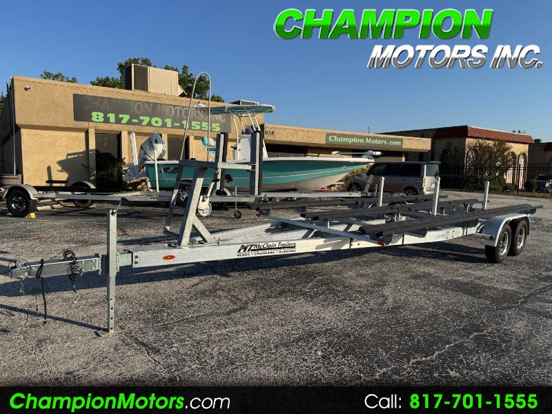 2022 McClain  Aluminum Series Tritoon Trailer AB 24-14 PT"T"