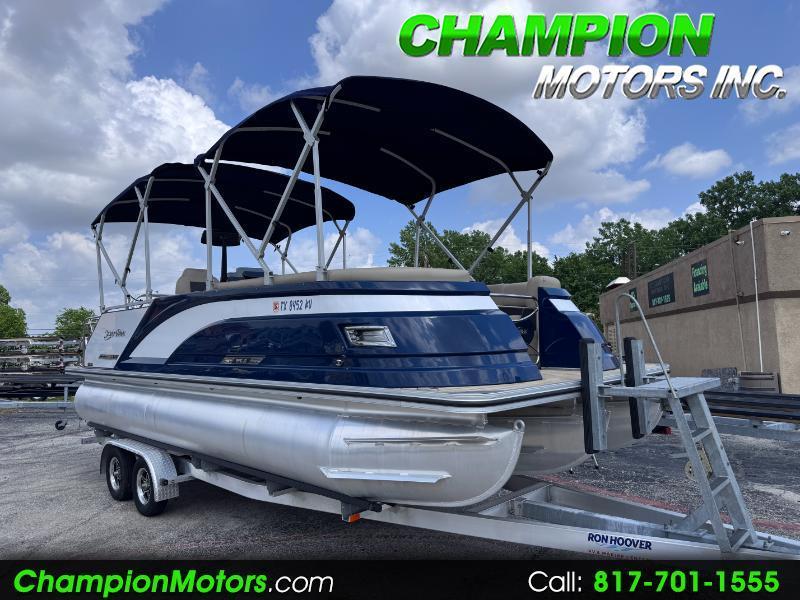 2023 SilverWave 2410 SW5 JS Tritoon w/Suzuki 200HP 4 Stroke