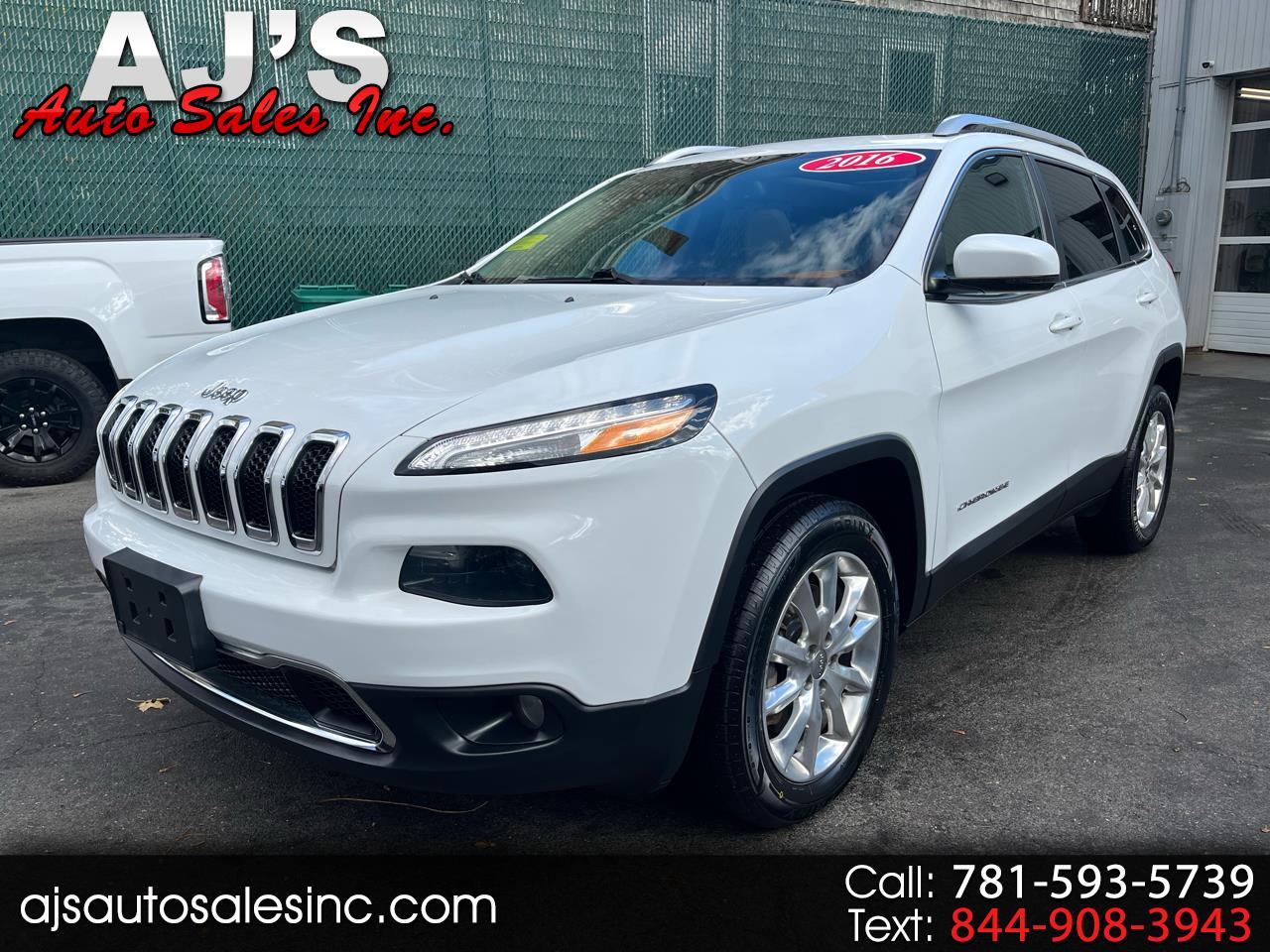 2016 Jeep Cherokee 4WD 4dr Limited