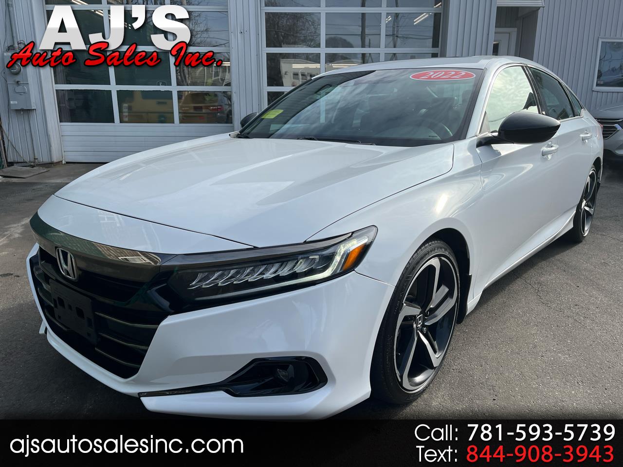 2022 Honda Accord Sedan Sport 1.5T CVT