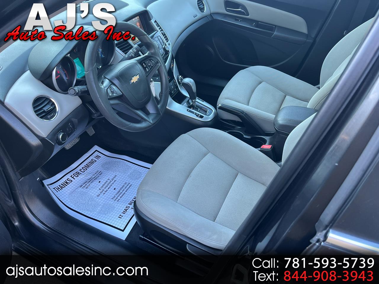 2016 Chevrolet Cruze Limited 4dr Sdn Auto LT w/1LT