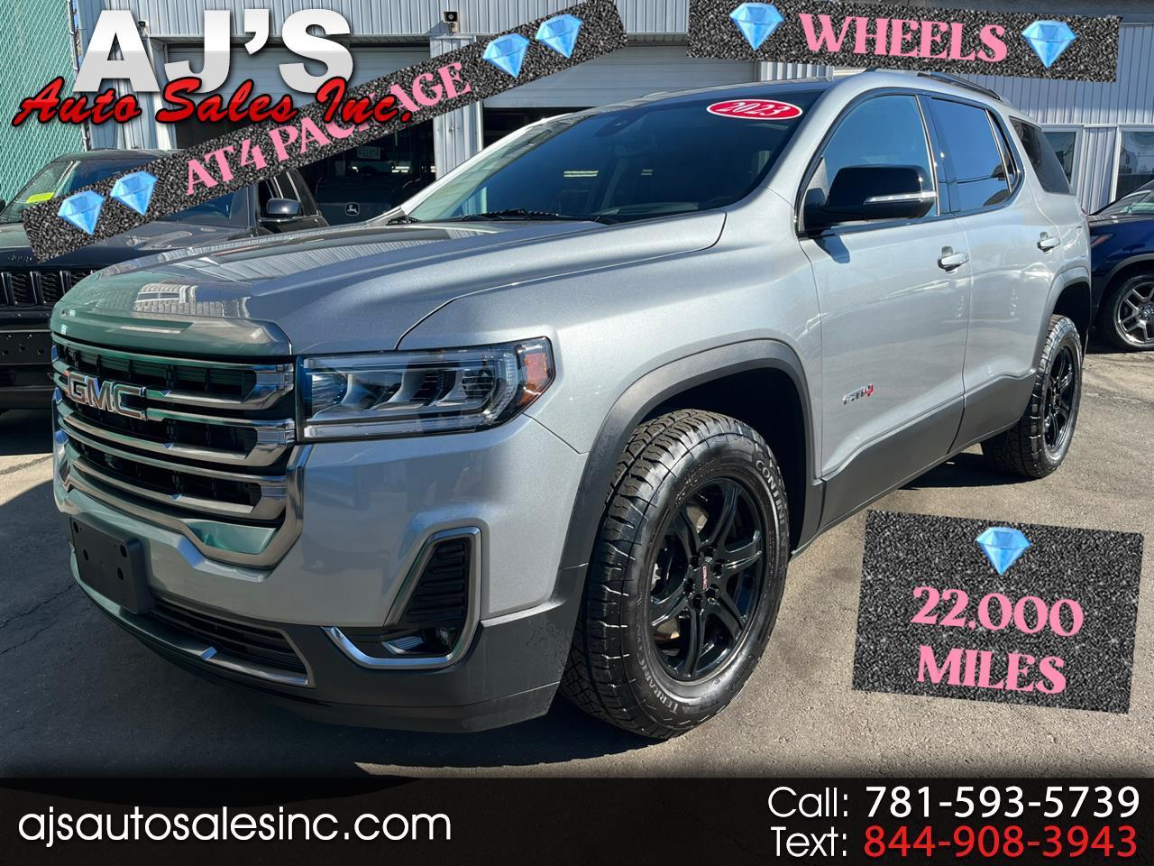 2023 GMC Acadia AWD 4dr AT4