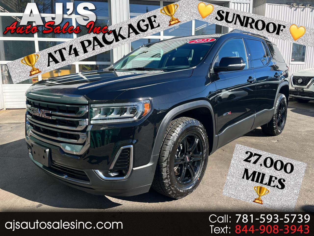 GMC Acadia AWD 4dr AT4 2023