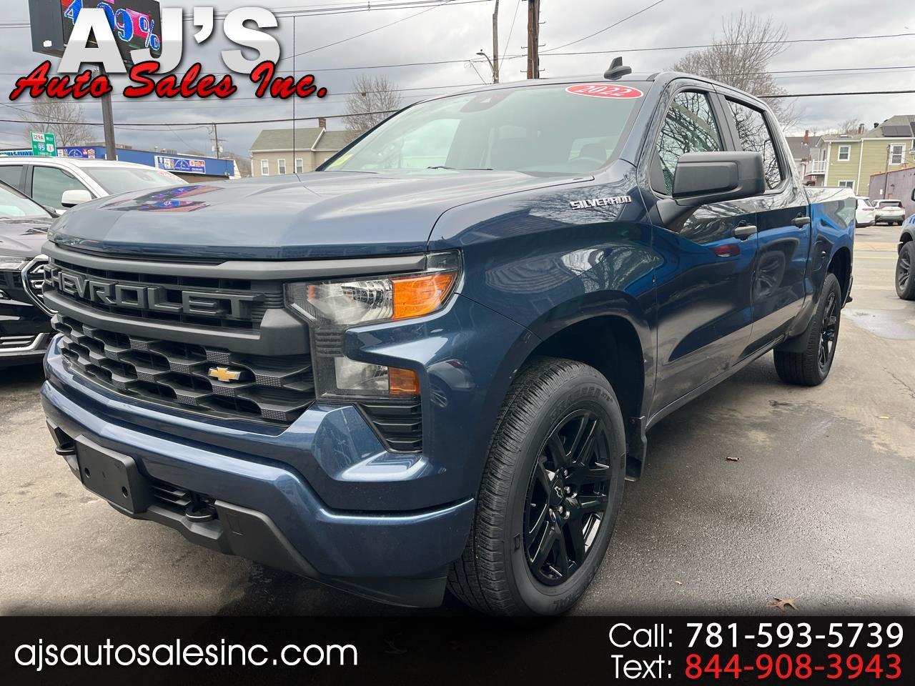 Chevrolet Silverado 1500 4WD Crew Cab 147" Custom 2022