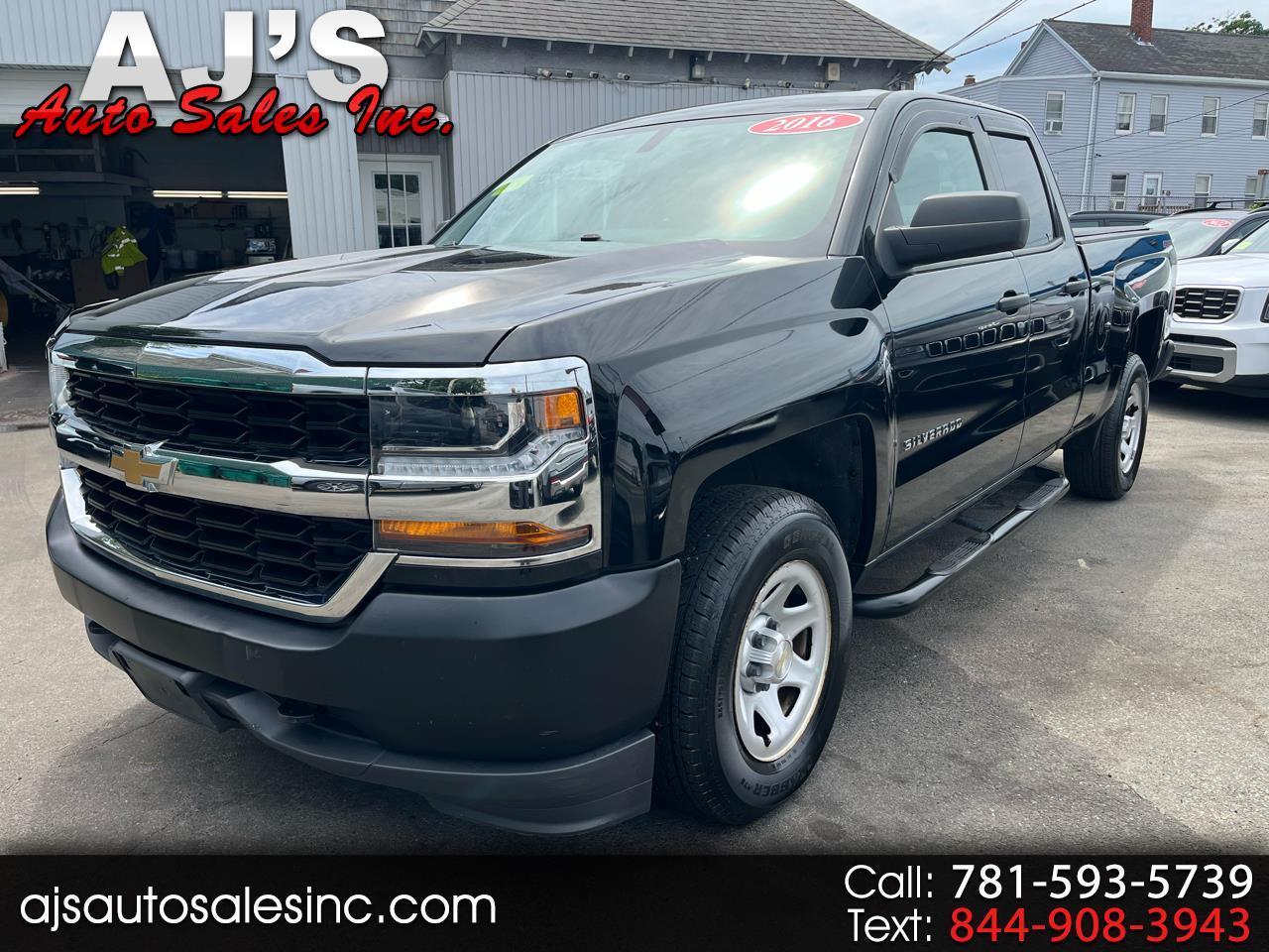 Chevrolet Silverado 1500 4WD Double Cab 143.5" Work Truck 2016