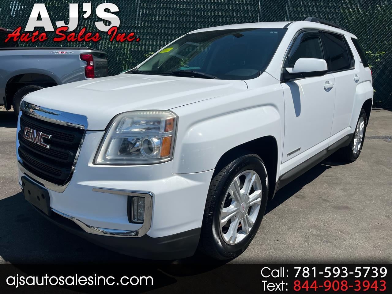 White 2017 GMC Terrain SUV / Crossover All-Wheel Drive Automatic