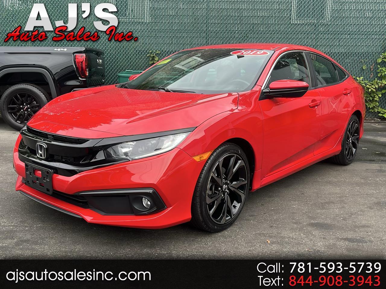 2019 Honda Civic Sedan Sport CVT