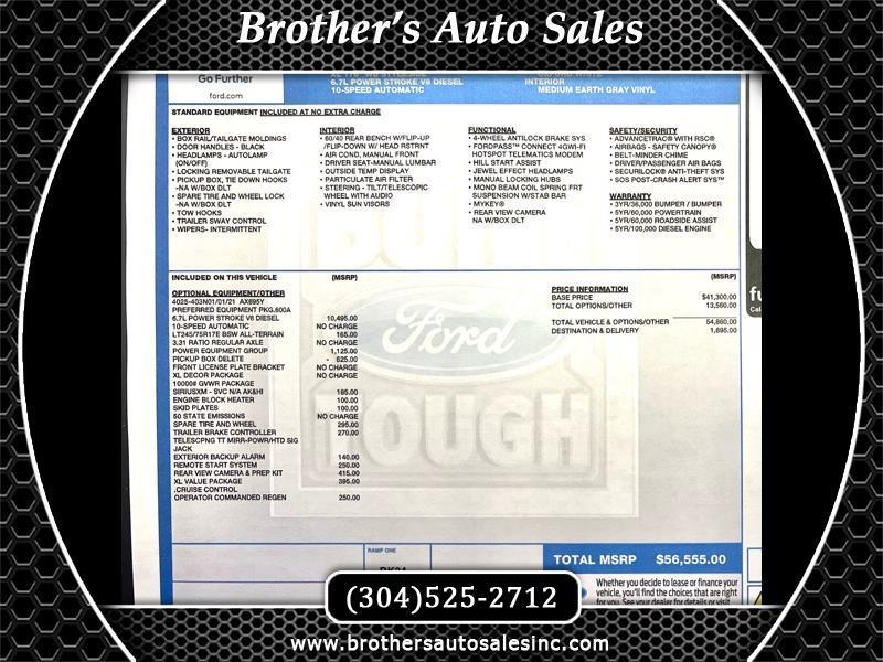 Ford F-250 SD XL Crew Cab 4WD 2022