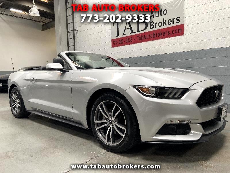Used 2015 Ford Mustang Ecoboost Premium Convertible For Sale