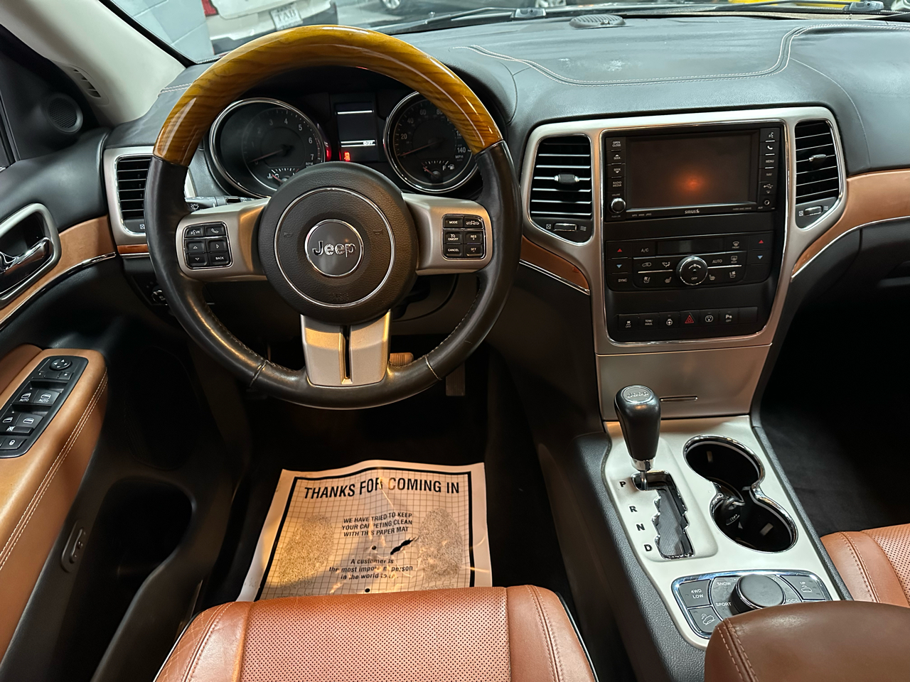 Jeep Grand Cherokee Overland 2013