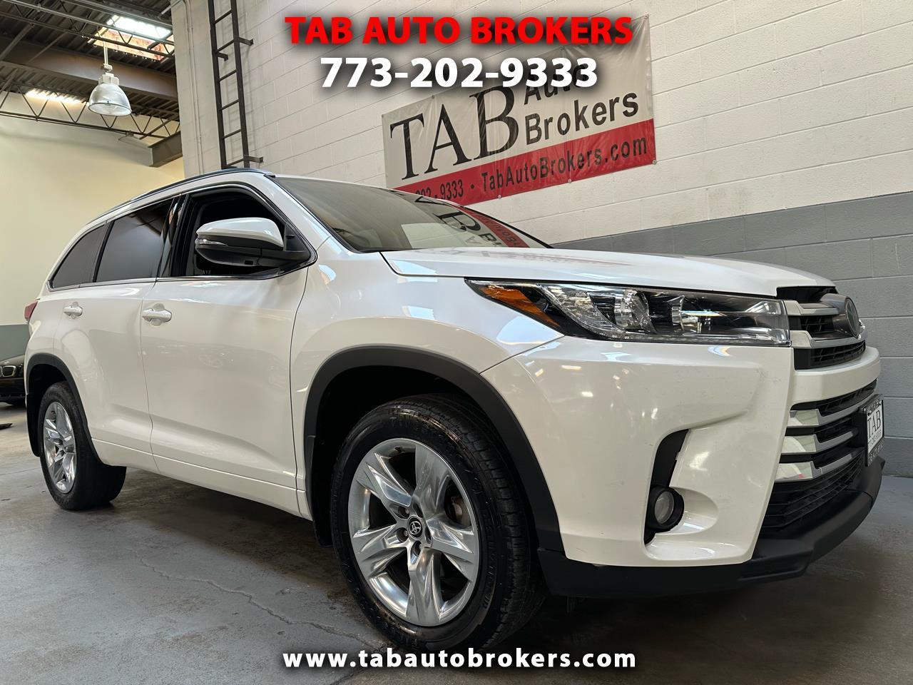 2017 Toyota Highlander Limited V6 4WD