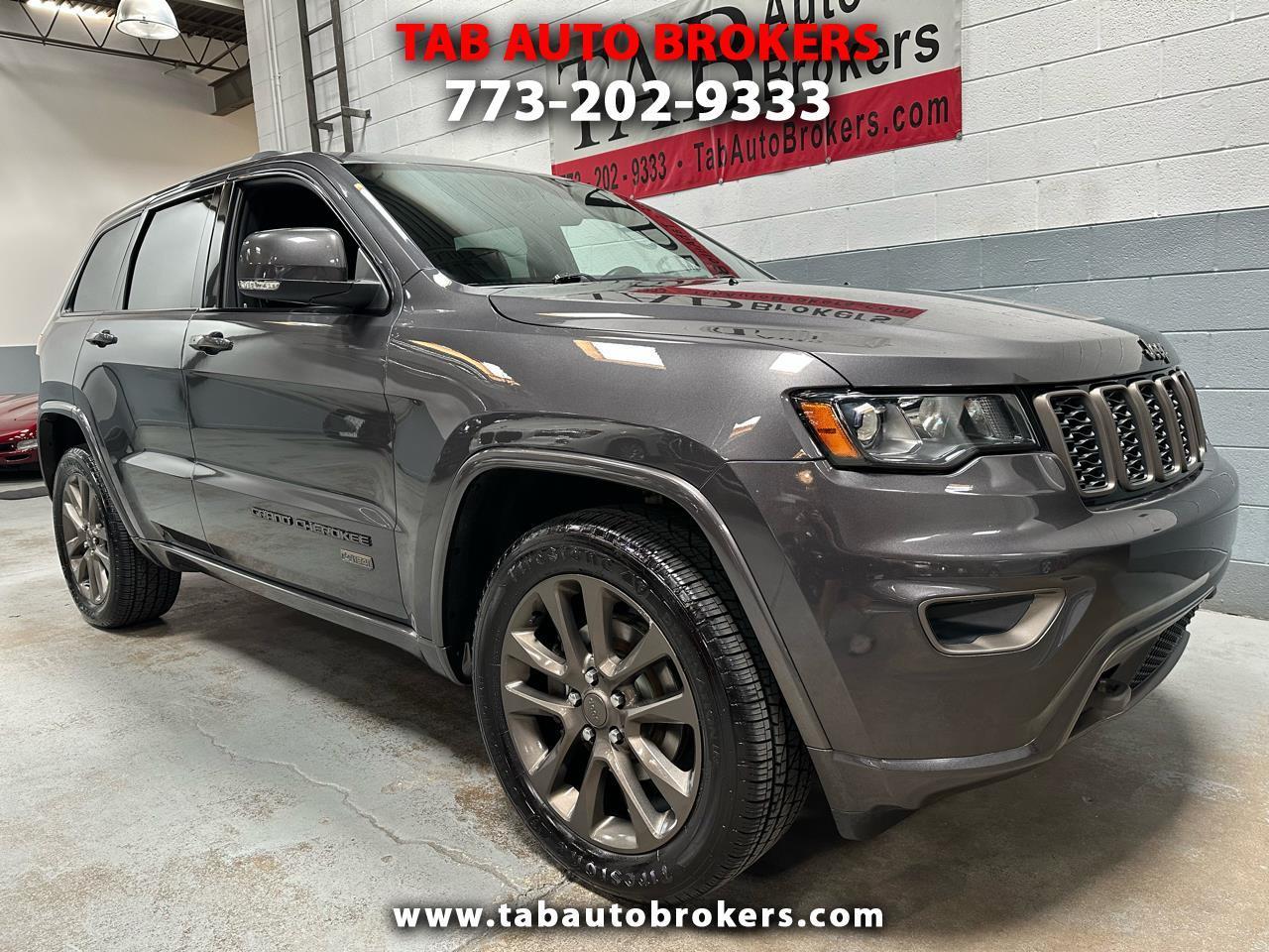 2016 Jeep Grand Cherokee 4WD 4dr Limited 75th Anniversary