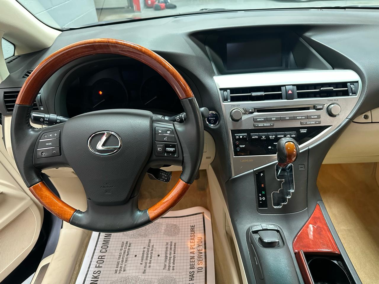 Lexus RX 450h AWD 4dr Hybrid 2012