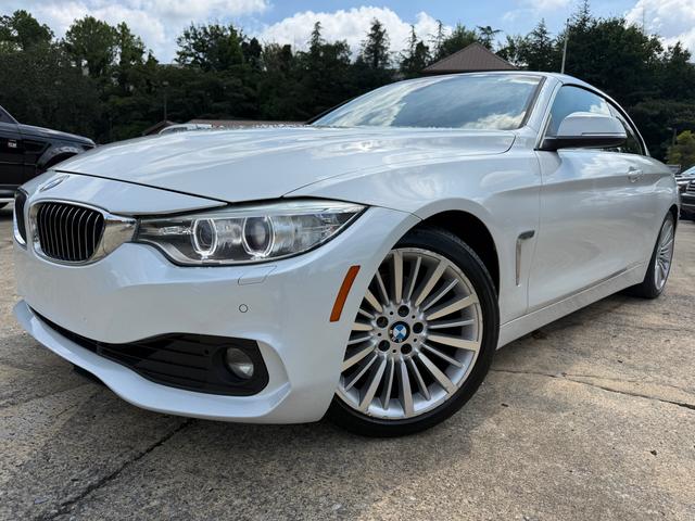 White 2015 BMW 4 Series Convertible Rear-Wheel Drive Automatic