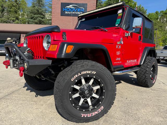 Red 2006 Jeep Wrangler X SUV / Crossover Four-Wheel Drive 6-Speed Manual