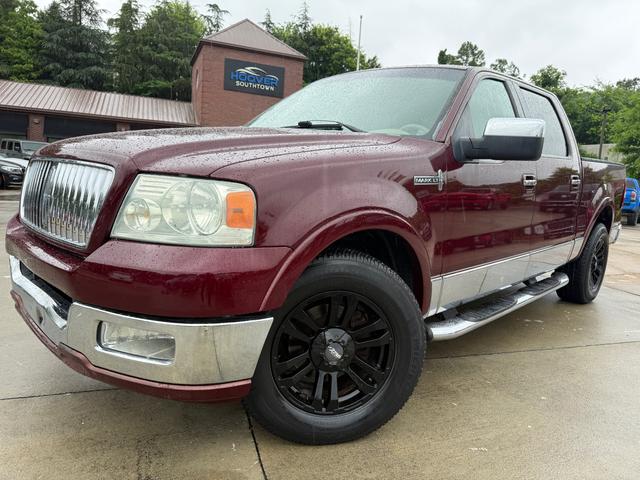 Red (MAROON) 2006 Lincoln Mark LT SuperCrew Pickup Truck Rear-Wheel Drive Automatic
