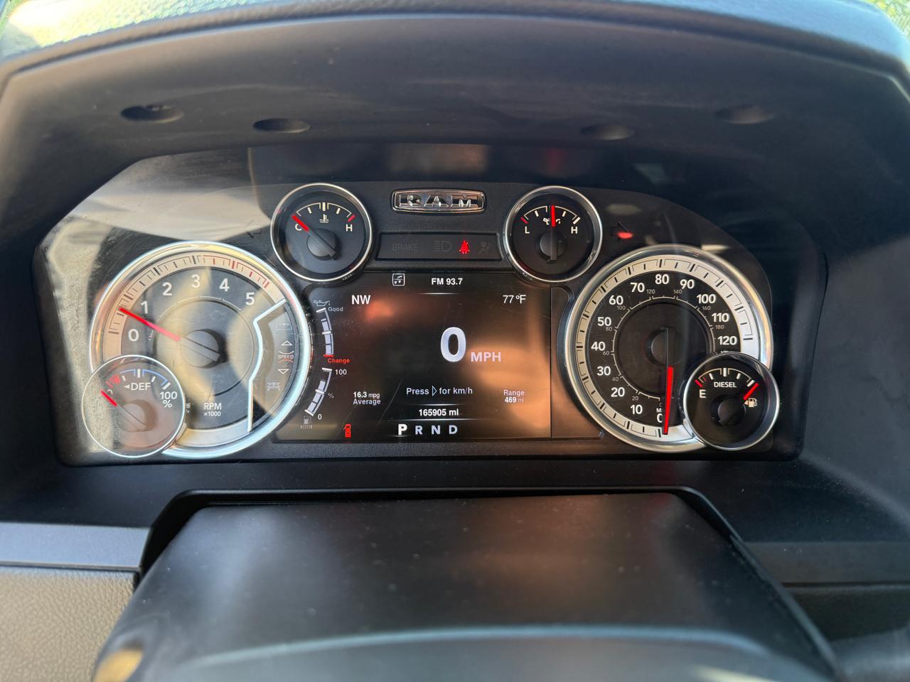 RAM 3500 Laramie Mega Cab 2WD DRW 2016