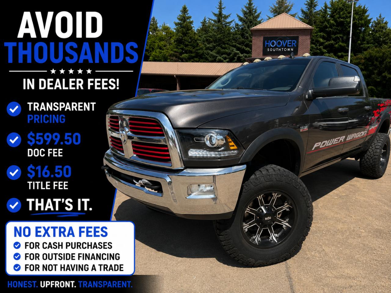 RAM 2500 Power Wagon Crew Cab SWB 4WD 2015